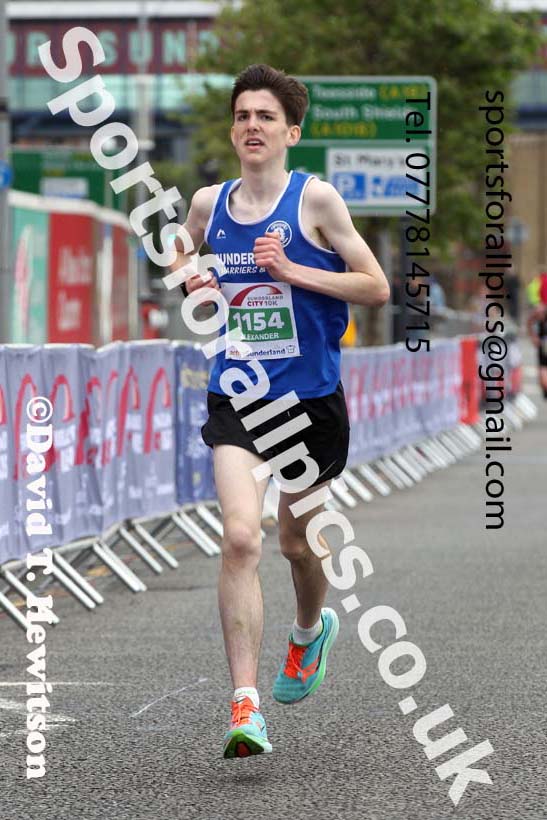 Sunderland City 10k Road Race, 2021 Sunderland City 5k, 10k and Half Marathon Road Races. Photo: David T. Hewitson/Sports for All Pics